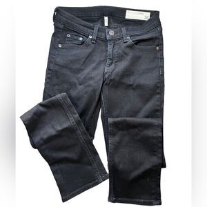 Rag and bone stretch, jean size 26, charcoal in color skinny
